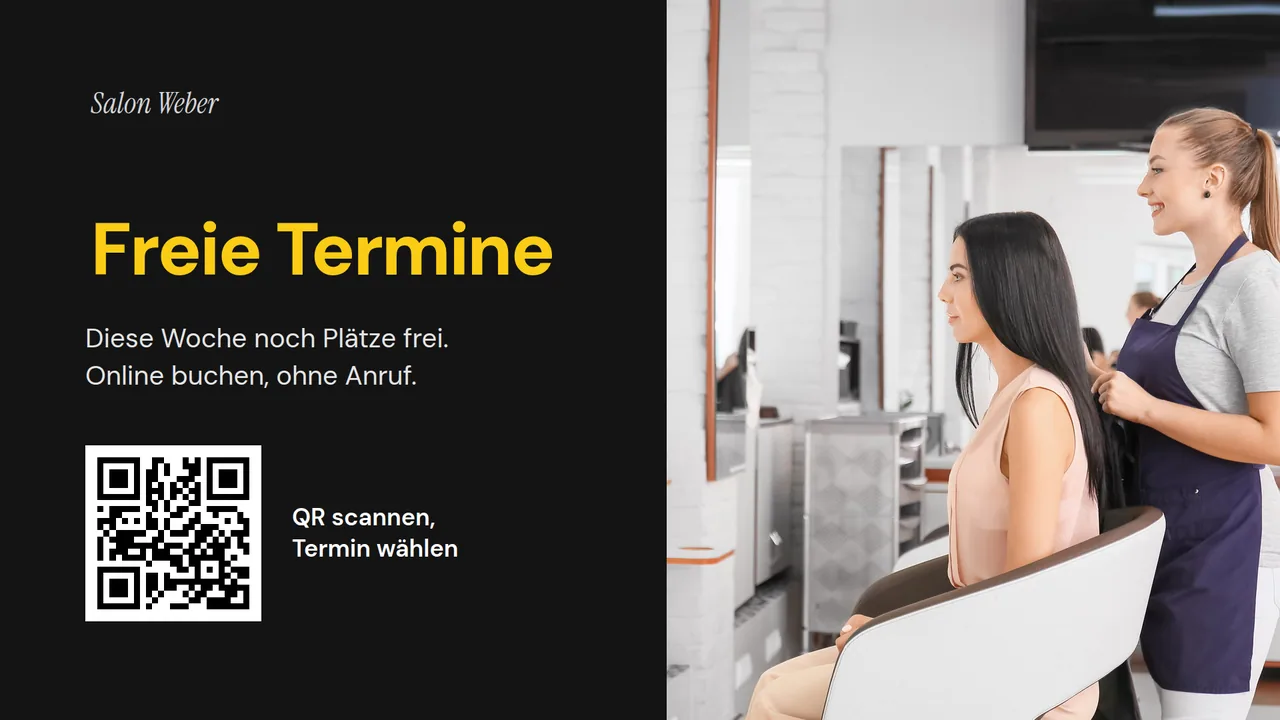 Folie Freie Termine